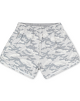 Women's Active Short Light Gray Camo