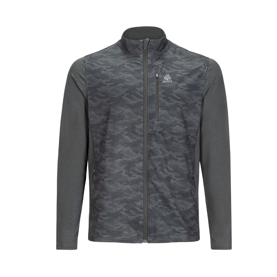 Men&#39;s Transition Jacket - Paddle Black Camo