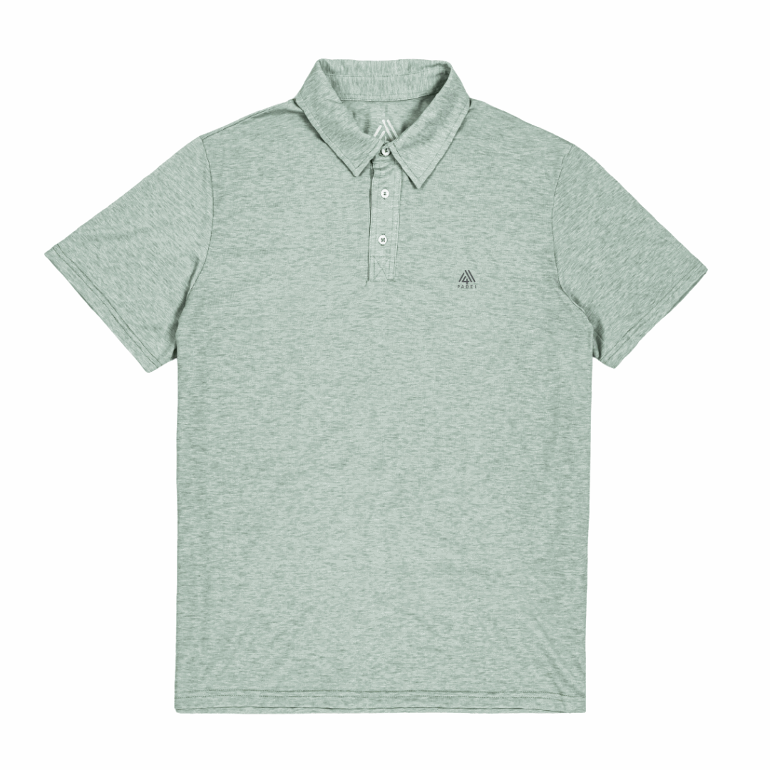 Men's Hybrid Polo - Padel Mint