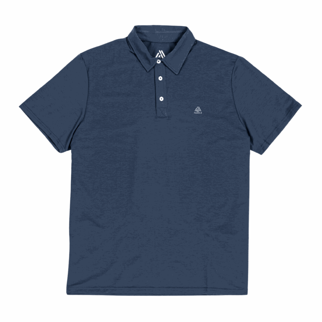 Men&#39;s Hybrid Polo - Paddle Navy