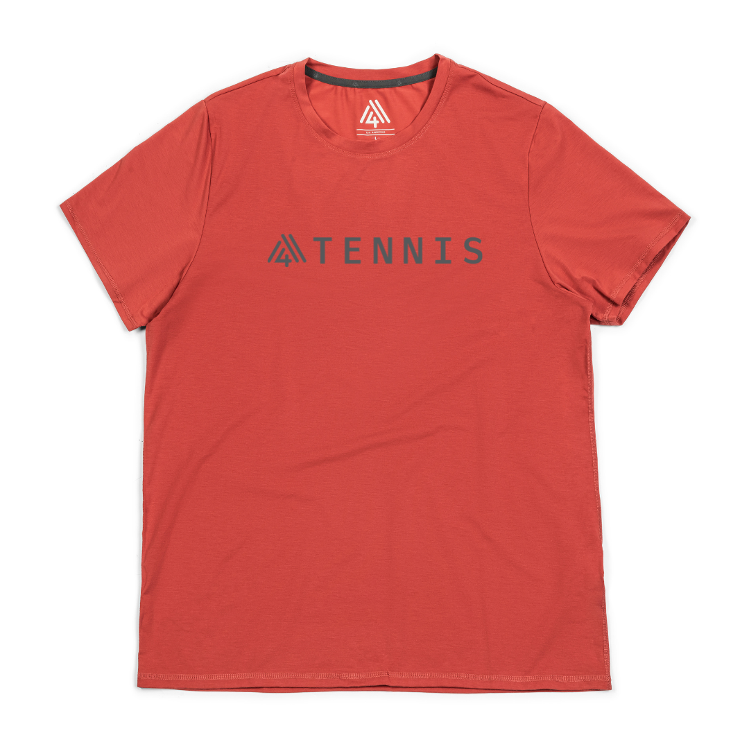 Men's Hybrid Tee - Tennis Brick