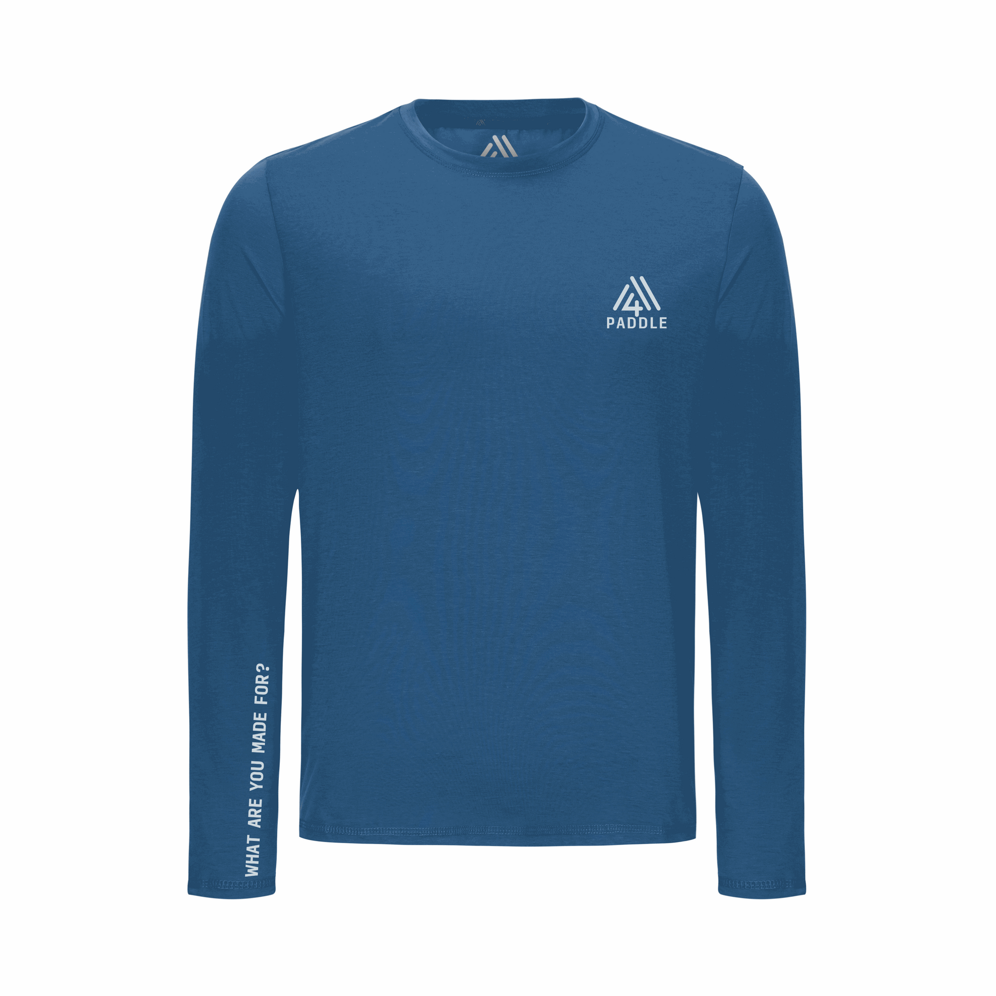 Men&#39;s Hybrid Long Sleeve Tee - Paddle Ensign Blue