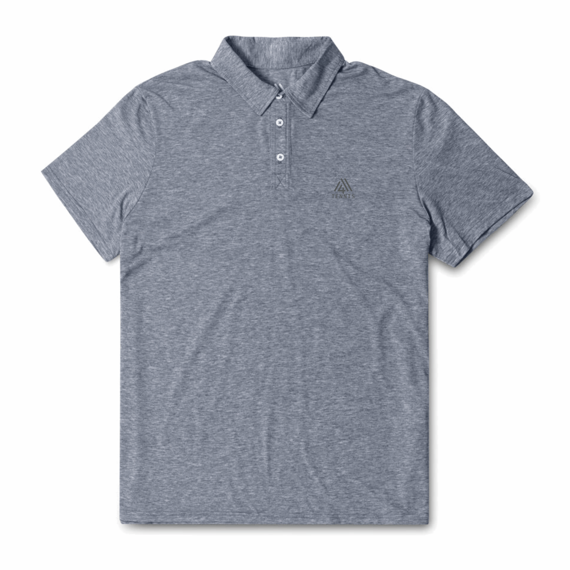 Men&#39;s Hybrid Polo - Tennis Heather Grey