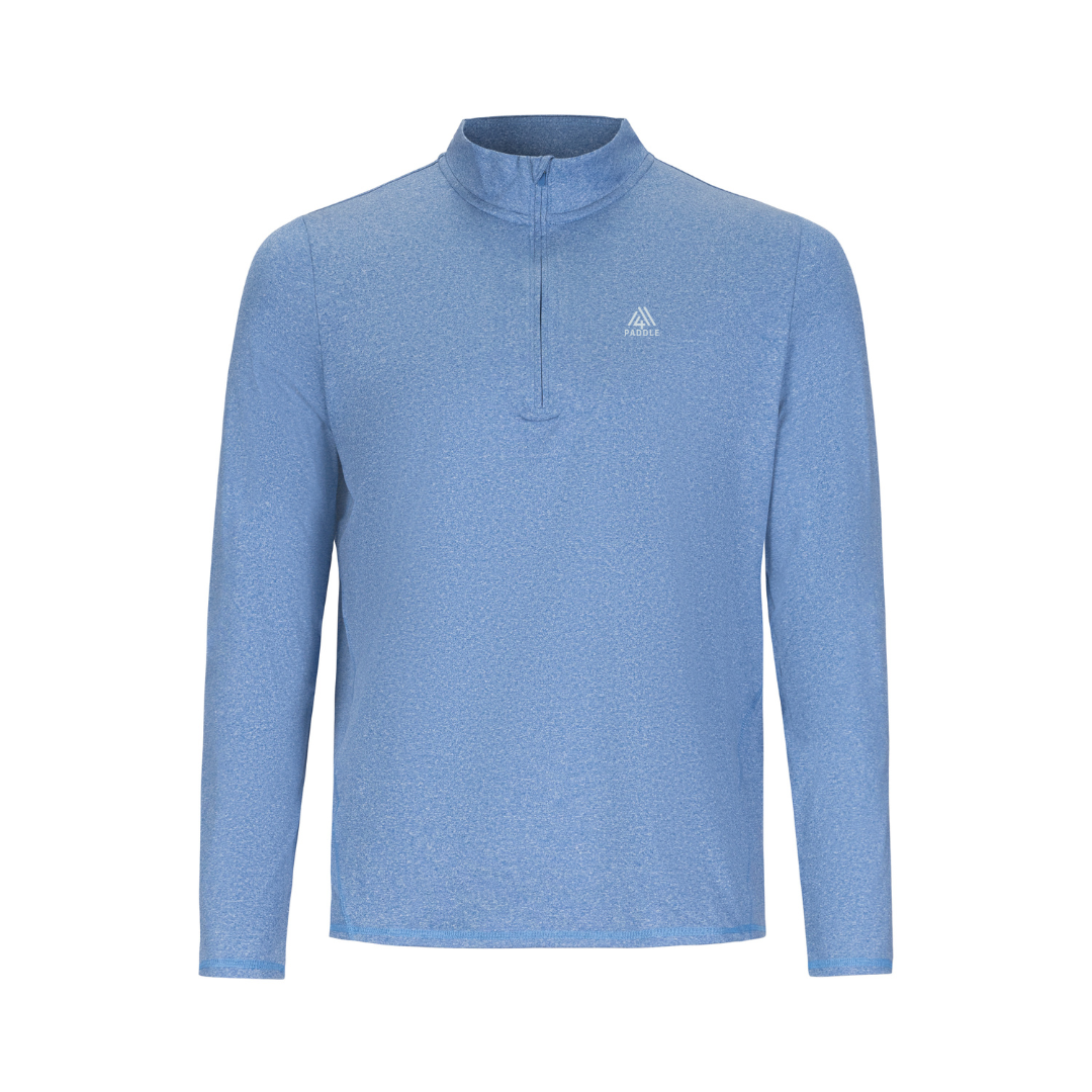 Men&#39;s Hybrid 1/4 Zip - Paddle Dutch Blue