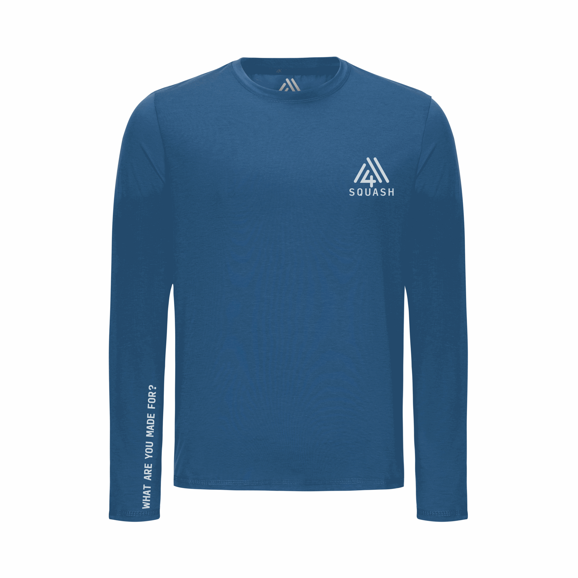 Men's Hybrid Long Sleeve Tee - Squash Ensign Blue