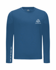 Men's Hybrid Long Sleeve Tee - Squash Ensign Blue