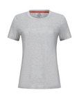 Women's Hybrid Tee Light Heather Grey