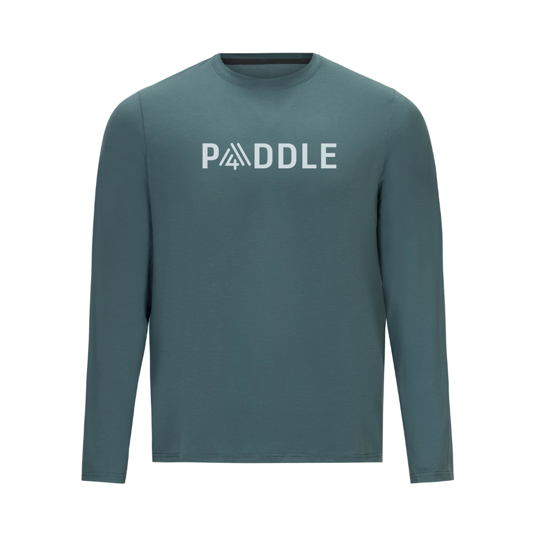 Men's Hybrid Long Sleeve Tee - Paddle Pine