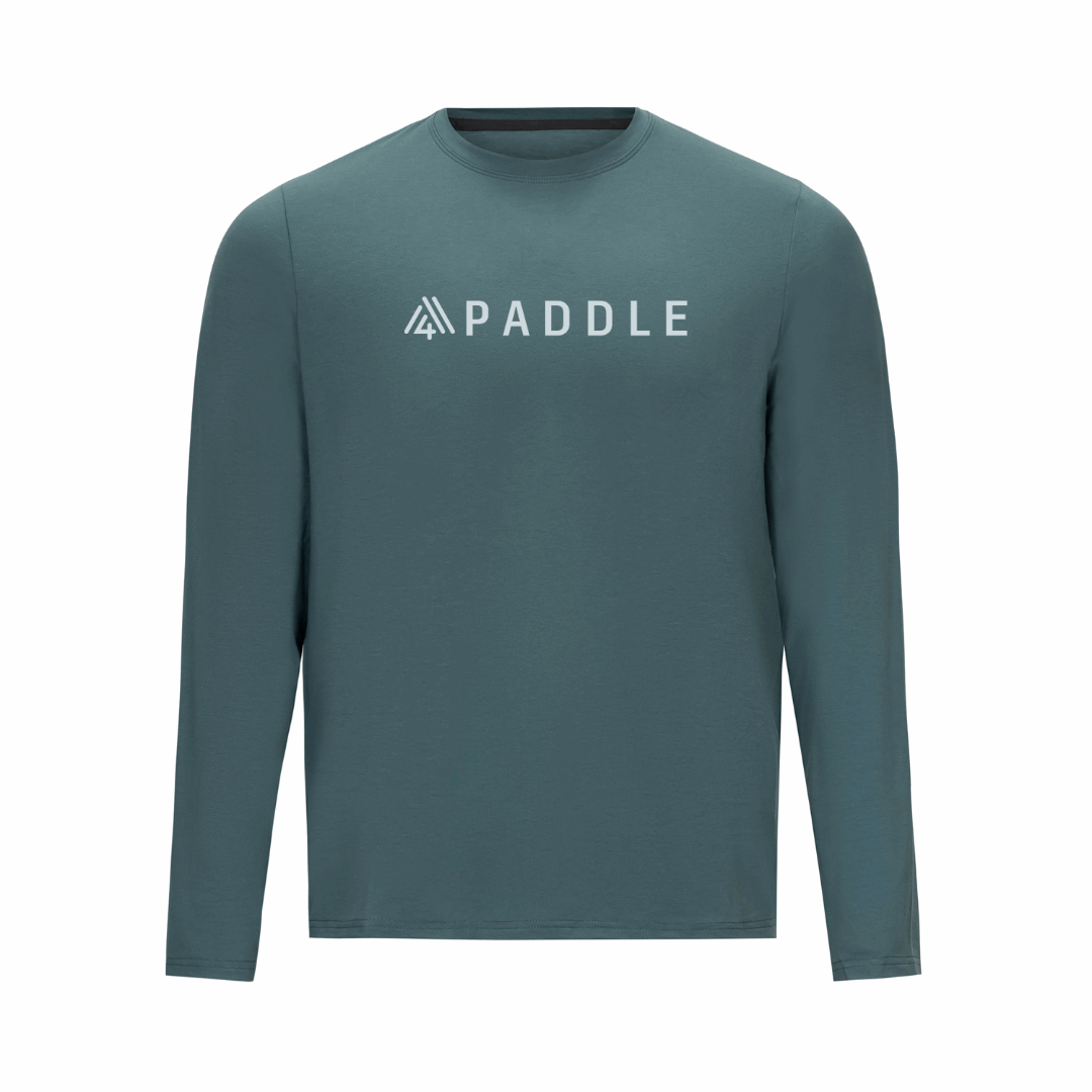 Men's Hybrid Long Sleeve Tee - Paddle Pine