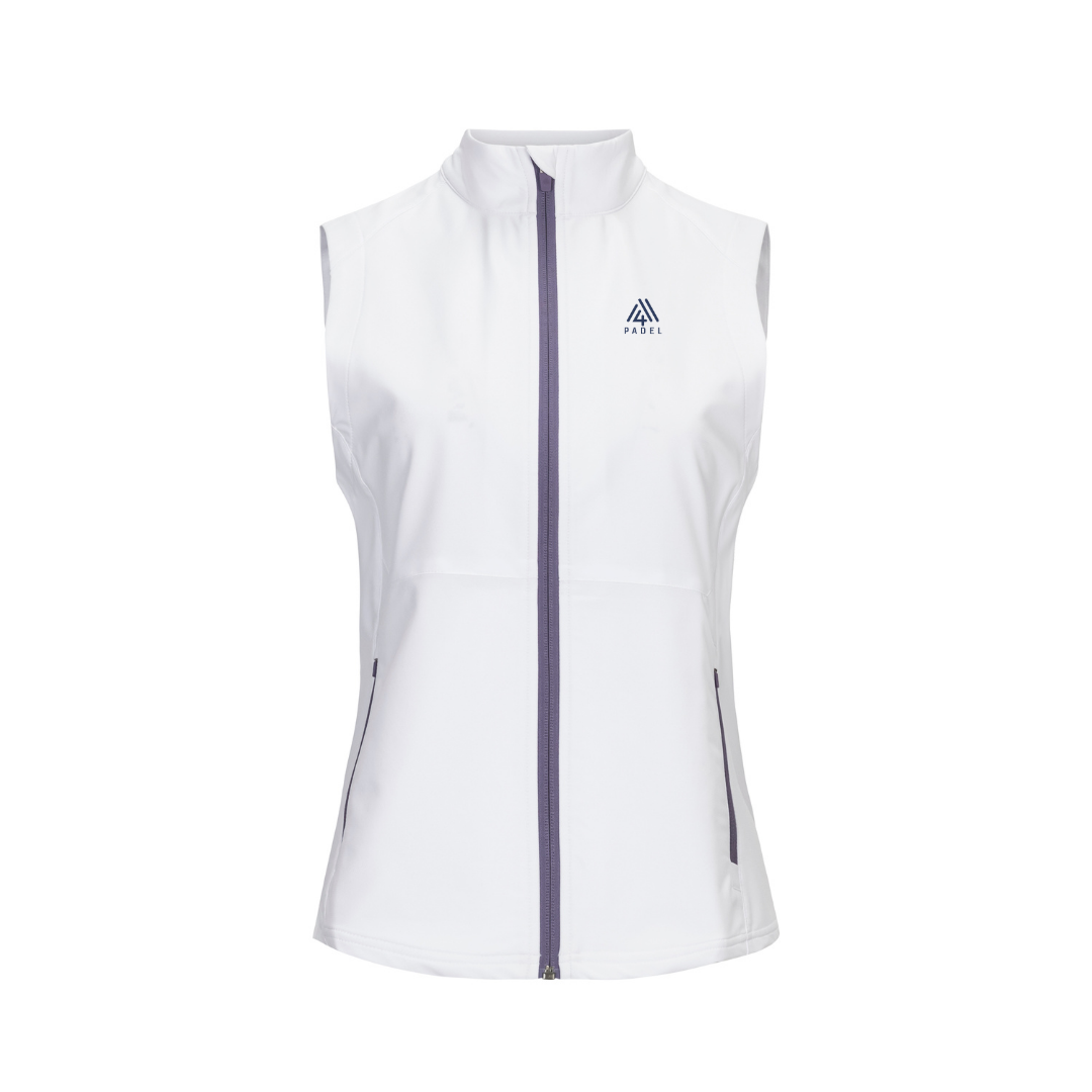 Women's Roller Vest 2.0 - Padel White