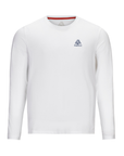 Men's Elite Long Sleeve Tee - Paddle White