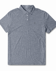 Men's Hybrid Polo - Paddle Heather Grey