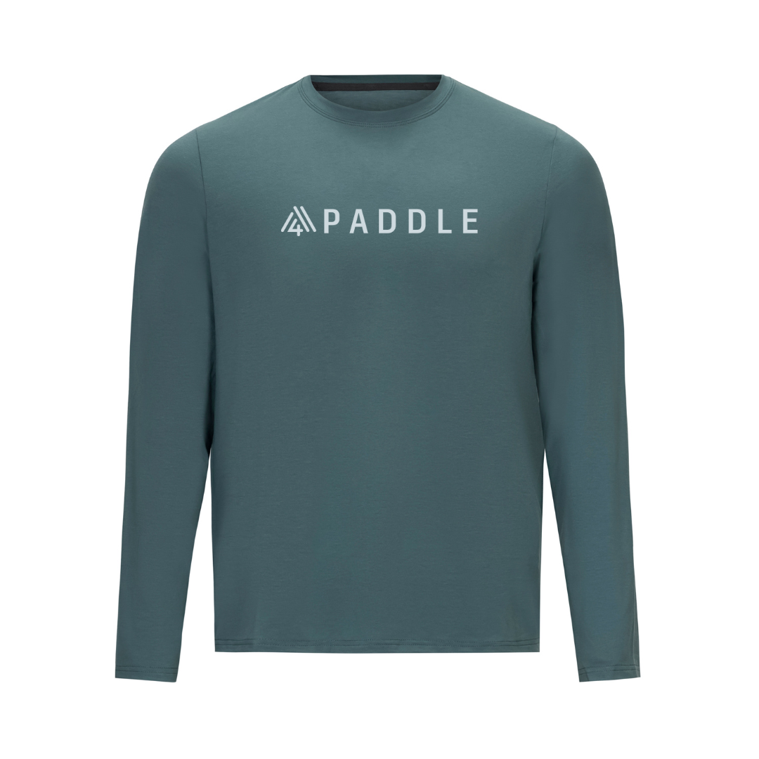 Men's Hybrid Long Sleeve Tee - Paddle Pine