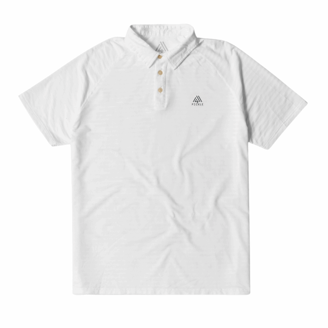 Men's Active Stripe Polo - Pickle