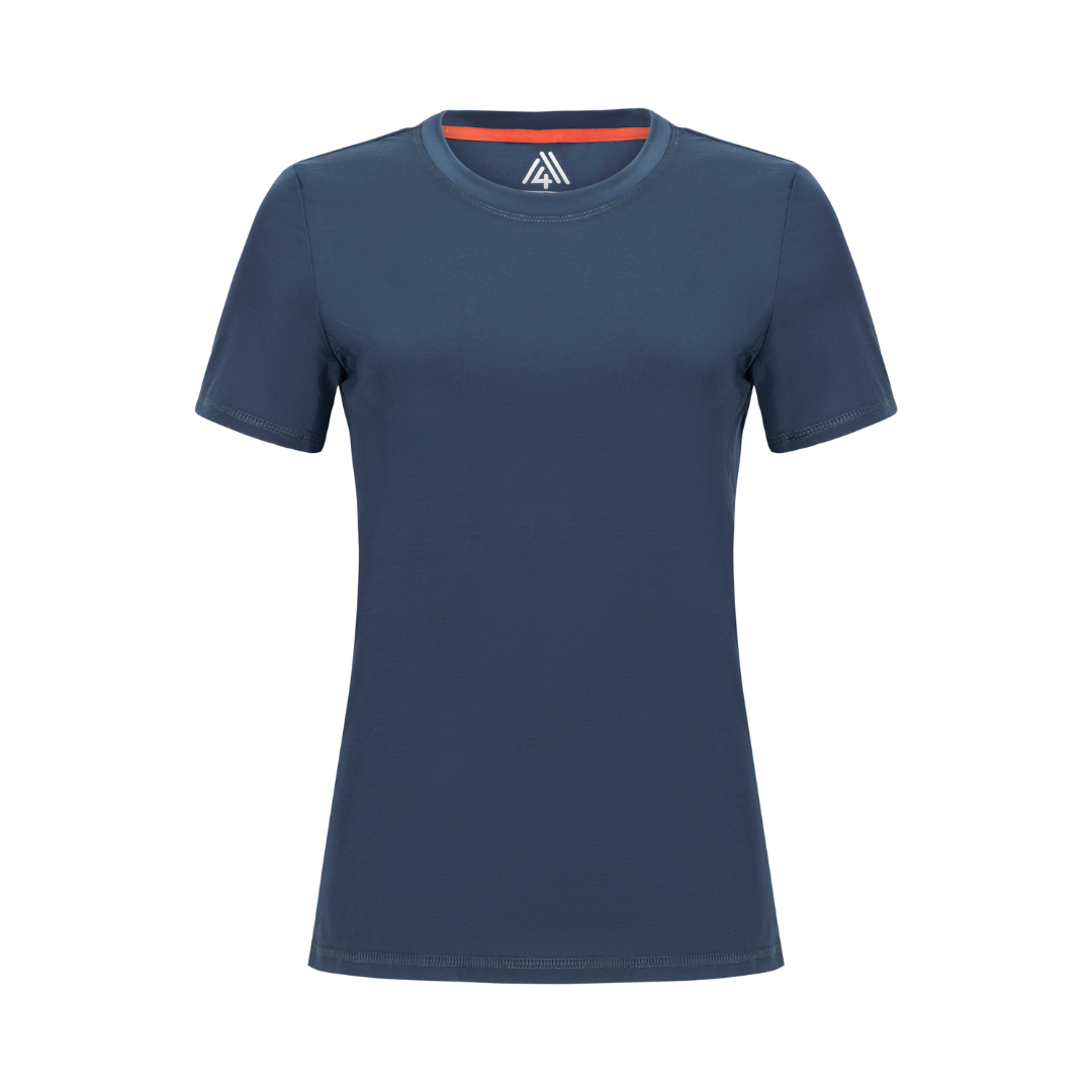 Women's Hybrid Tee Navy