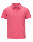 Youth Elite Polo Bright pink