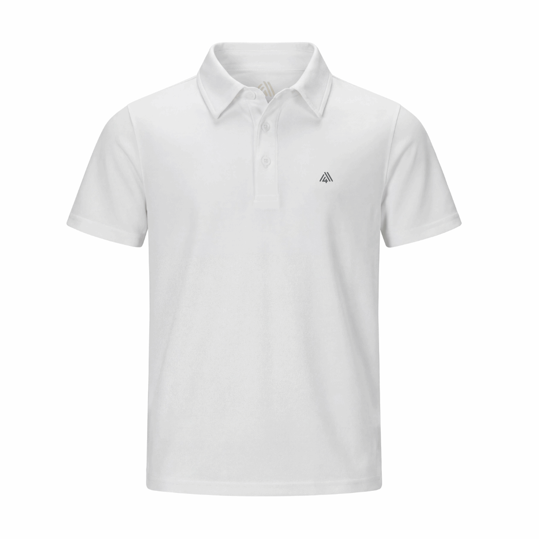 Youth Elite Polo White