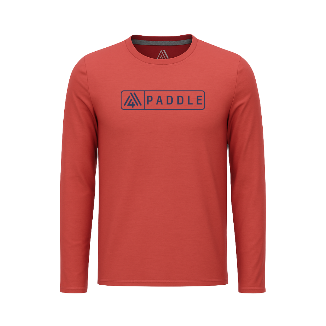 Men's Hybrid Long Sleeve Tee - Paddle Brick