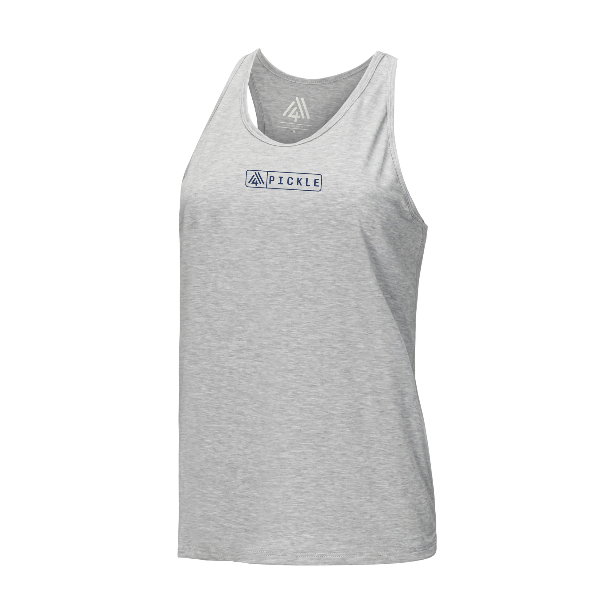 Women's Hybrid Tank - Pickle Light Heather Grey