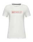 Women's Hybrid Tee - Paddle White