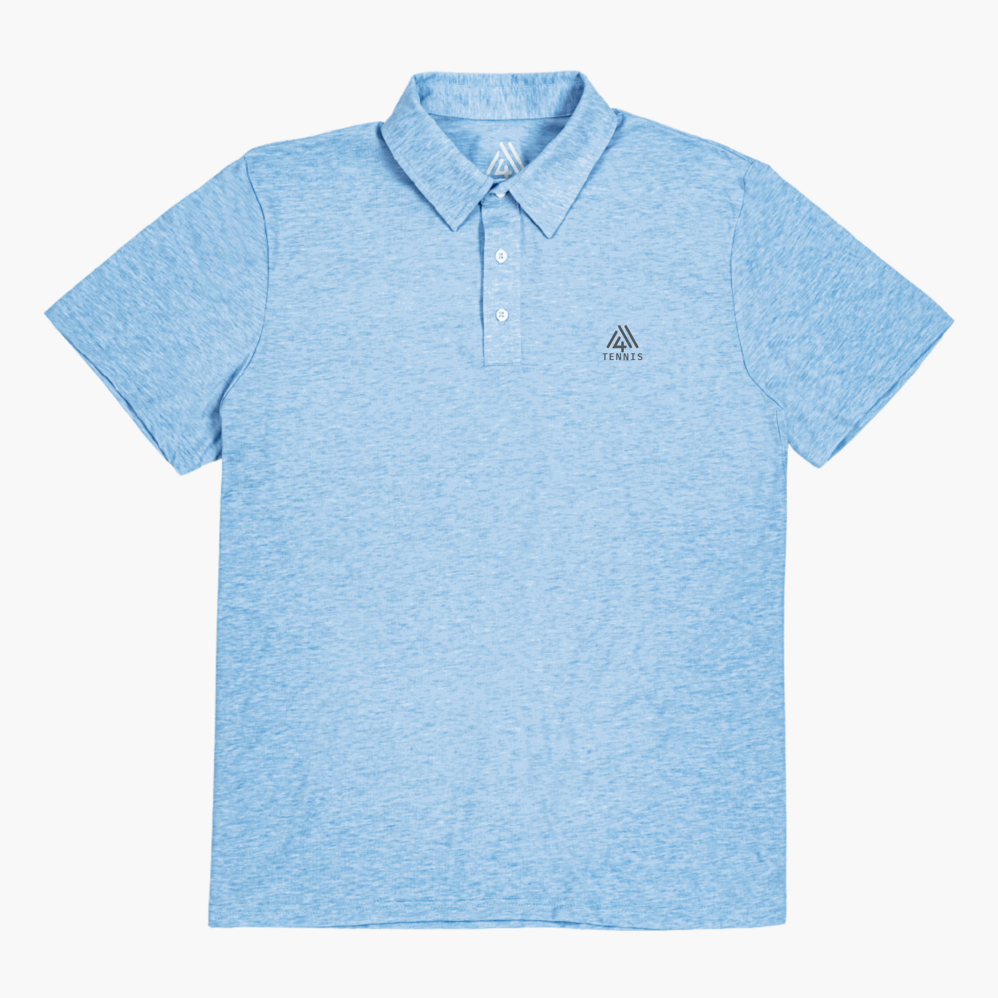 Men's Hybrid Polo - Tennis Light Blue