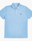 Men's Hybrid Polo - Tennis Light Blue