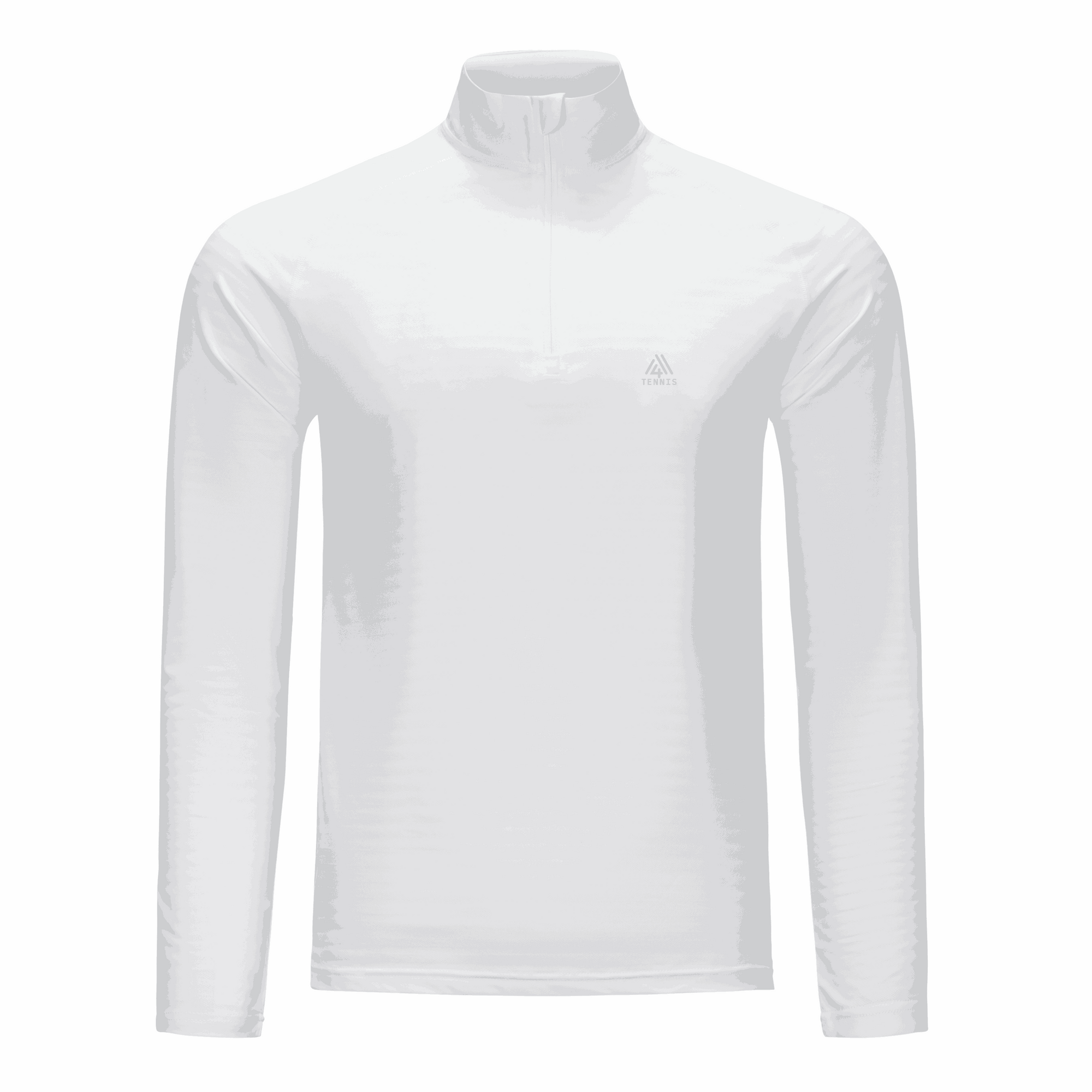 Men's Active Stripe 1/4 Zip - Tennis White