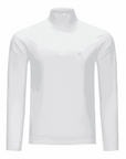 Men's Active Stripe 1/4 Zip - Tennis White