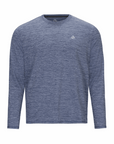 Men's Elite Long Sleeve Tee Blue Indigo