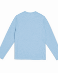 Men's Hybrid Long Sleeve Tee Heather Blue