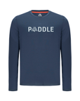 Men's Hybrid Long Sleeve Tee - Paddle Navy