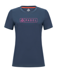 Women's Hybrid Tee - Padel Navy