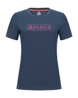 Women's Hybrid Tee - Paddle Navy