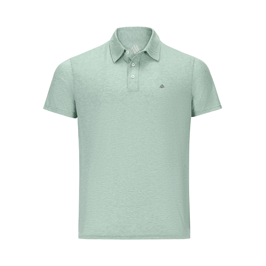 Men's Hybrid Polo Mint