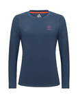 Women's Hybrid Long Sleeve Tee - Paddle Navy