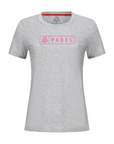 Women's Hybrid Tee - Padel Light Heather Grey