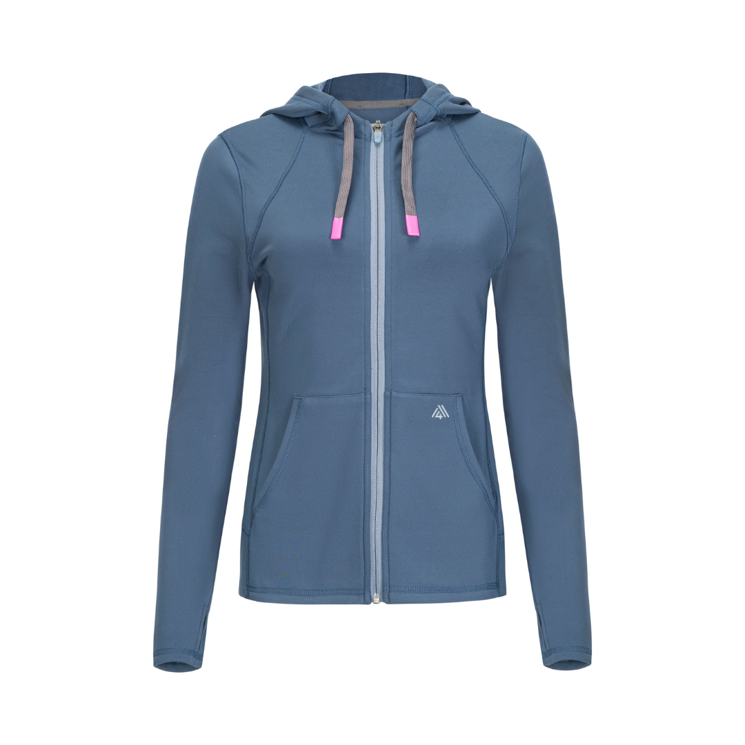 Women&#39;s Stealth Hoodie Steely Blue