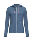 Women's Stealth Hoodie - Paddle Steely Blue