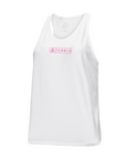 Women's Hybrid Tank - Tennis White