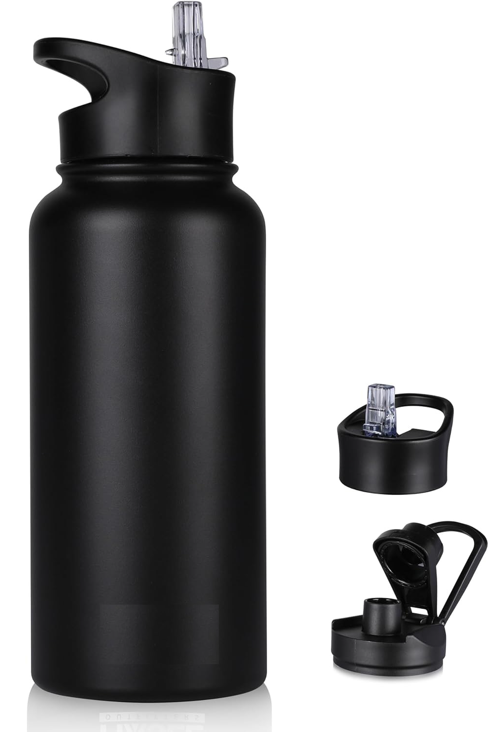 32 Ounce Water Bottle 32 Black