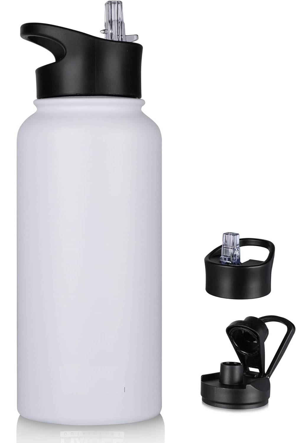 32 Ounce Water Bottle 32 White