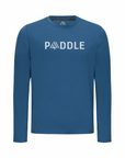 Men's Hybrid Long Sleeve Tee - Paddle Ensign Blue