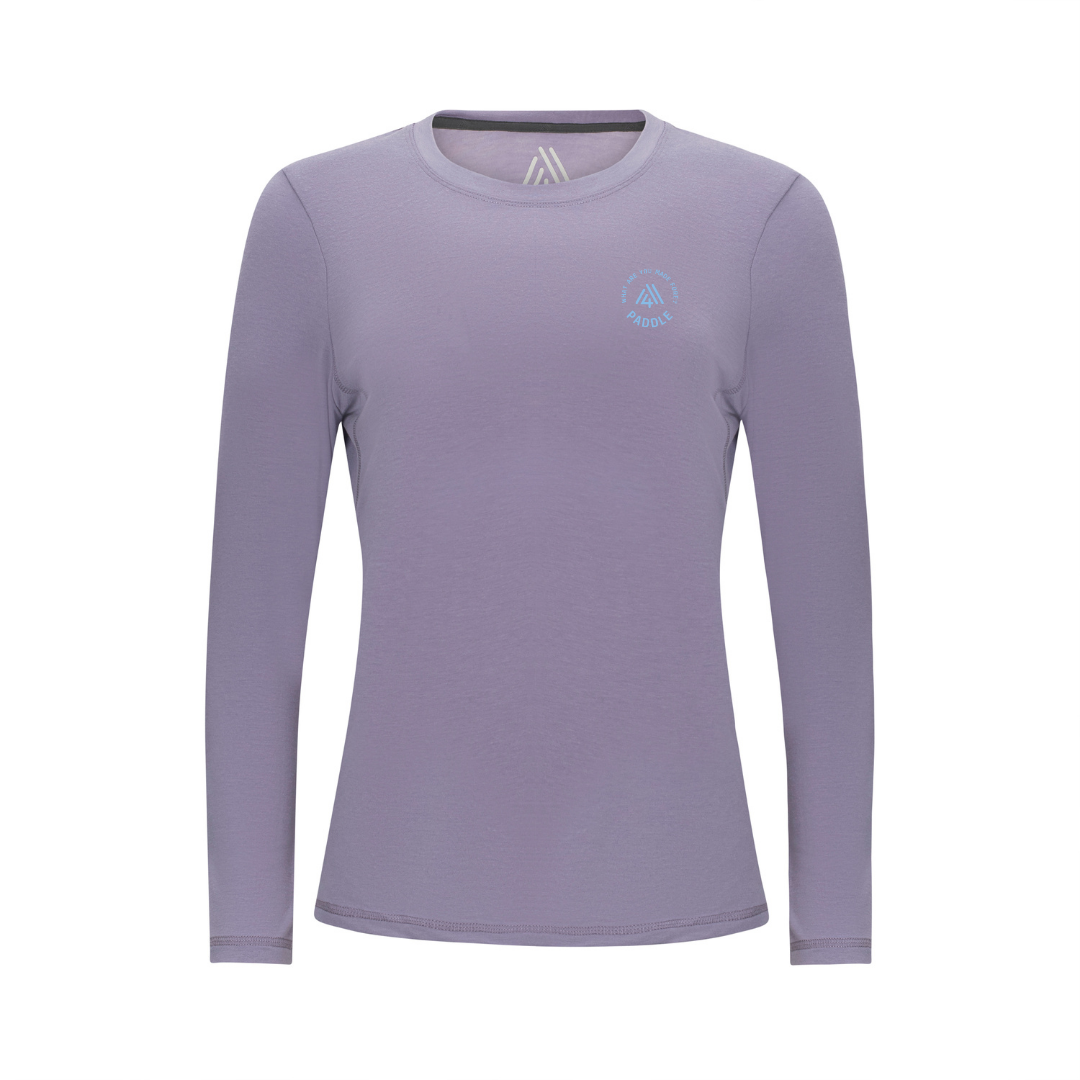 Women's Hybrid Long Sleeve Tee - Paddle Dusk
