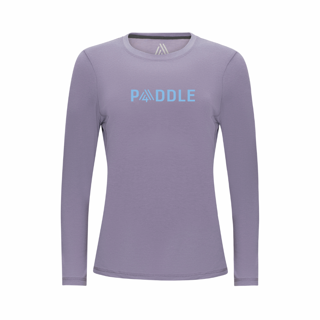 Women's Hybrid Long Sleeve Tee - Paddle Dusk