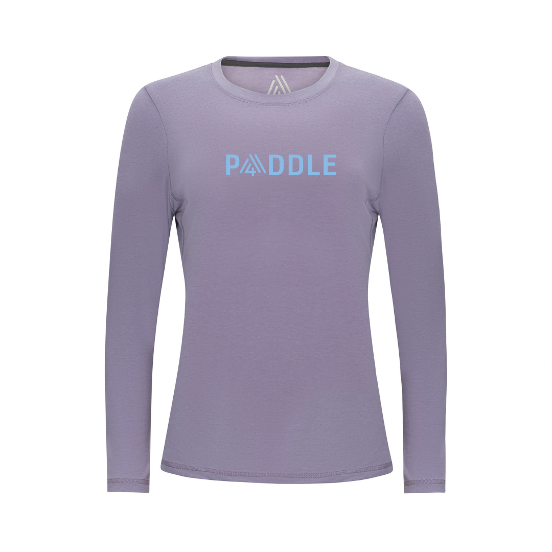 Women's Hybrid Long Sleeve Tee - Paddle Dusk
