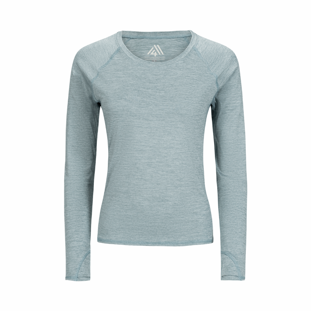 Women's LS Performance Tee - Squash Pine