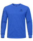 Unisex Vintage Cotton Long Sleeve Tee - Paddle Blue Paddle