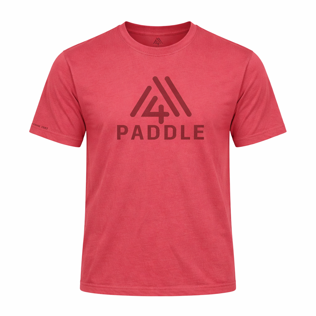 Unisex Vintage Cotton Tee - Paddle Red Paddle