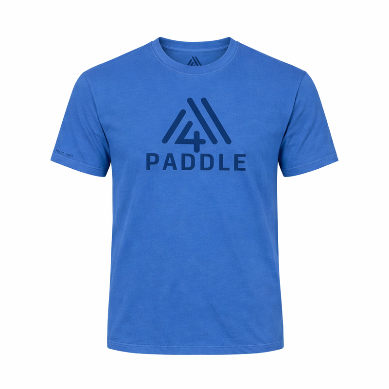 Unisex Vintage Cotton Tee - Paddle Blue Paddle