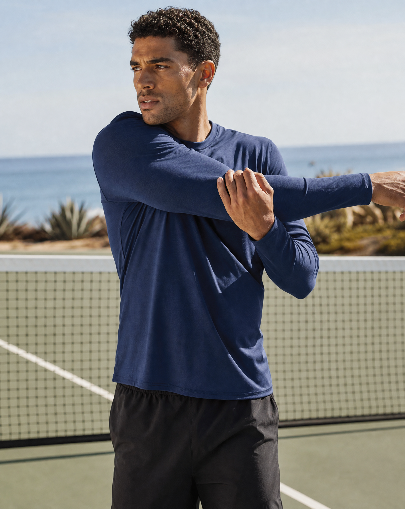 Men's Hybrid Long Sleeve Tee